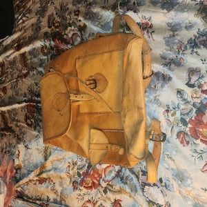 AMIE Genuine Leather Vintage Backpack